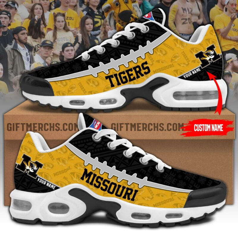 Mizzou Football Personalized Air Max Plus Sneakers V3 - Famjoys Mizzou Football Personalized Air Max Plus Sneakers V3 - Famjoys