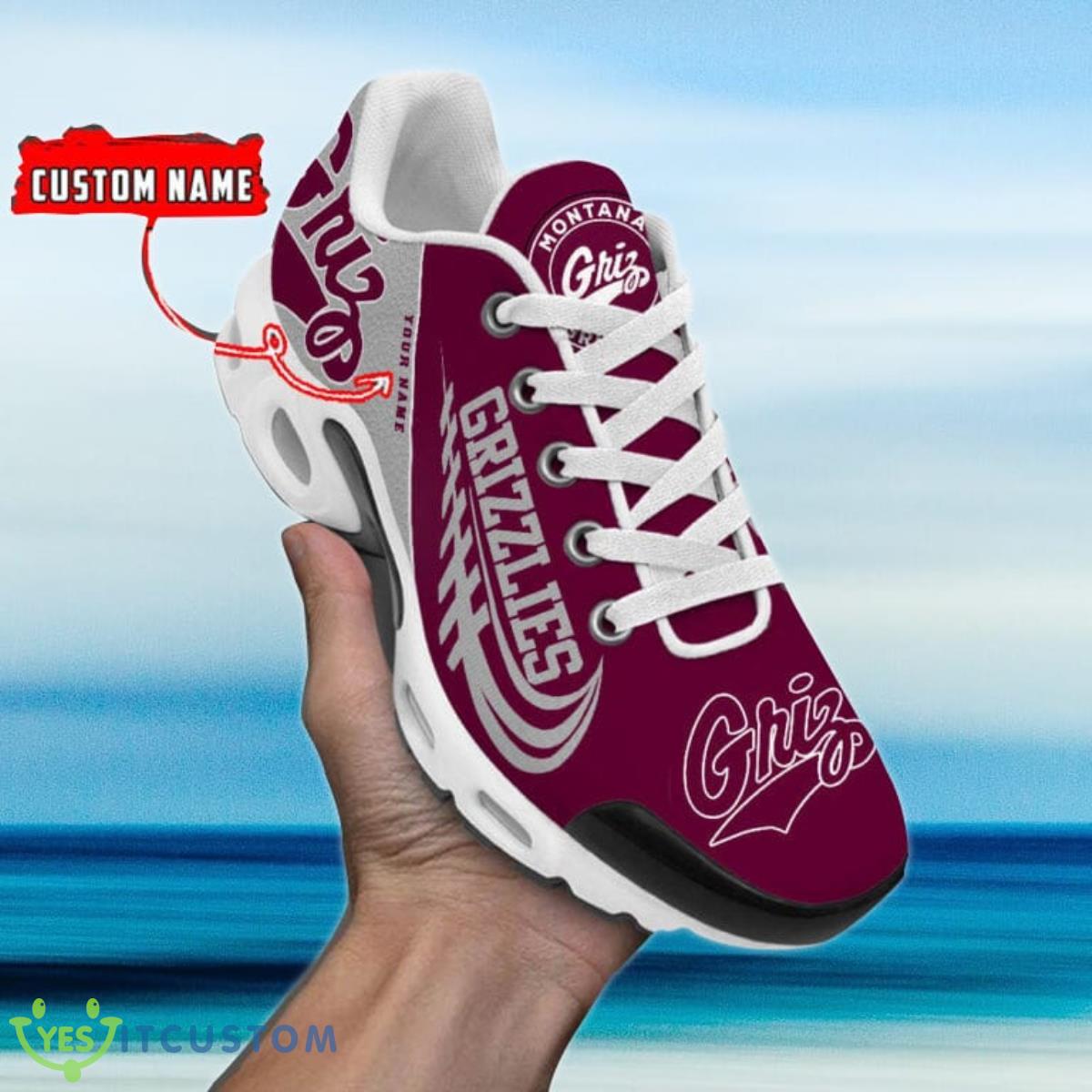 Montana Grizzlies Personalized Name Air Cushion Sports Shoes Sneaker KLTNS220365 - Famjoys Montana Grizzlies Personalized Name Air Cushion Sports Shoes Sneaker KLTNS220365 - Famjoys