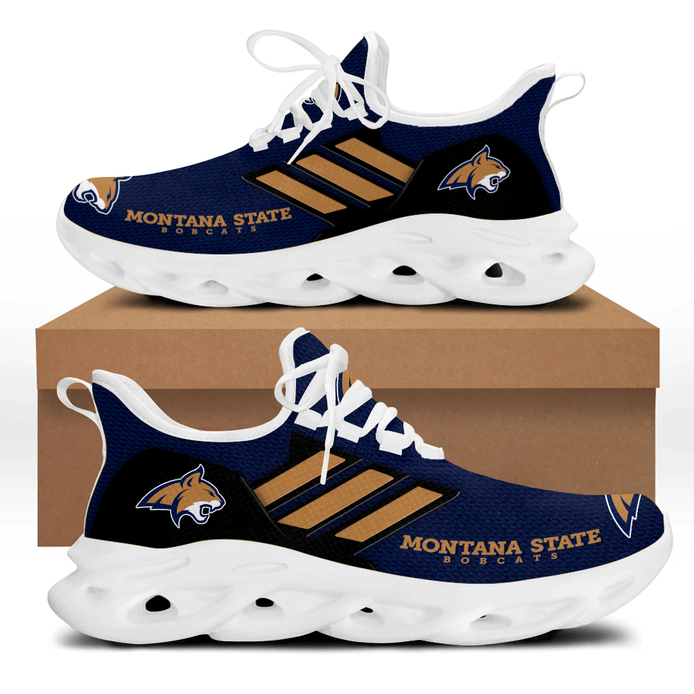 Montana State Bobcats Running Shoes - Famjoys Montana State Bobcats Running Shoes - Famjoys