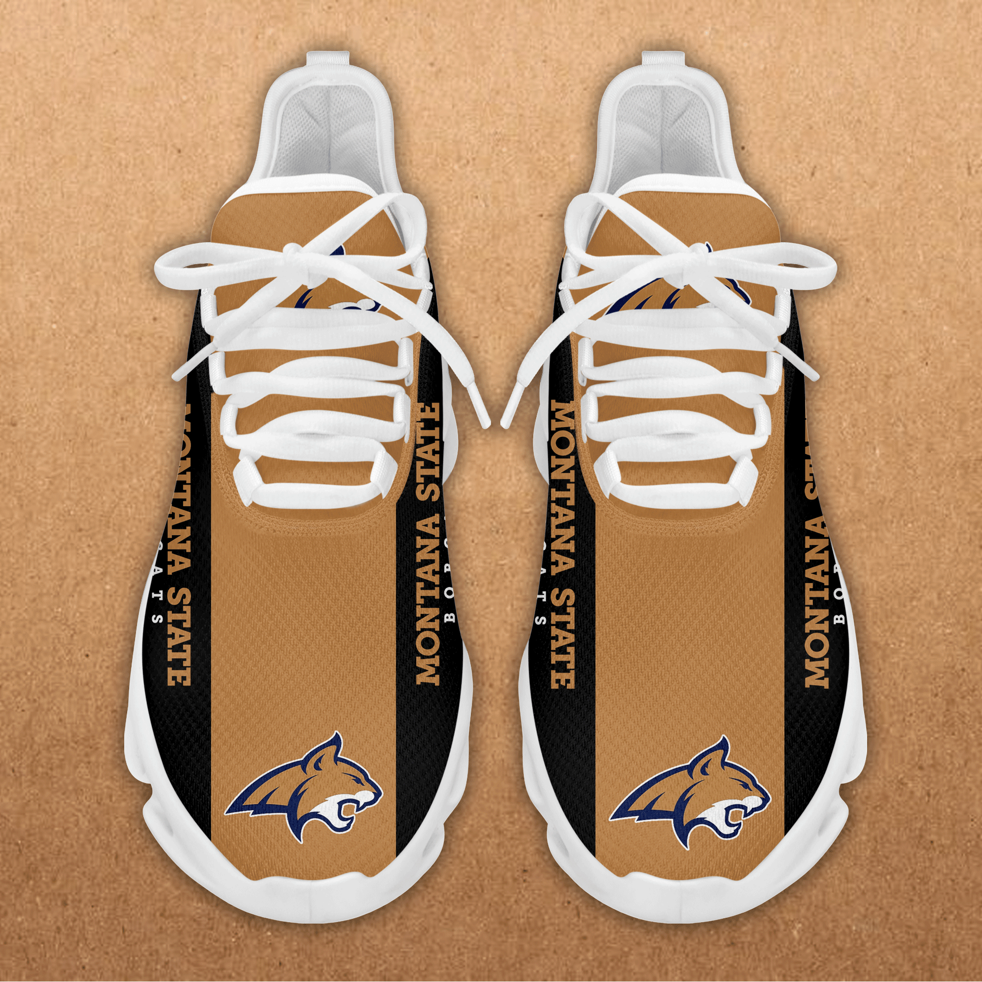 Montana State Bobcats Running Shoes - Famjoys Montana State Bobcats Running Shoes - Famjoys