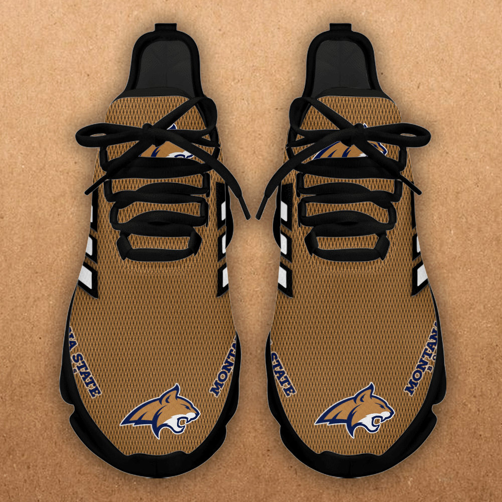 Montana State Bobcats Running Shoes - Famjoys Montana State Bobcats Running Shoes - Famjoys