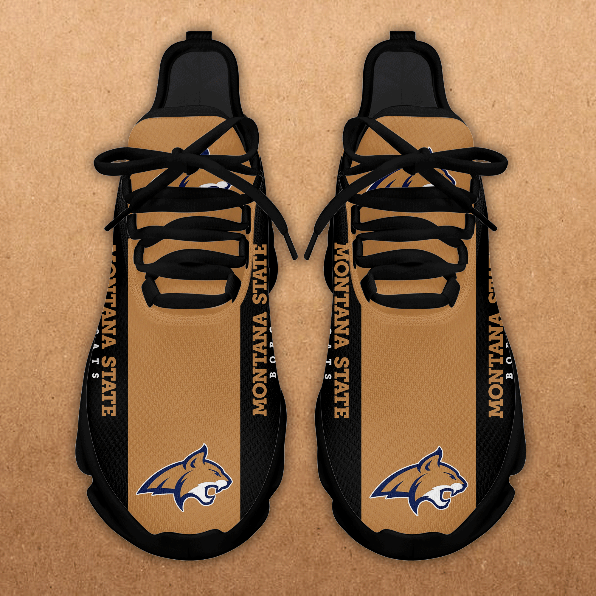 Montana State Bobcats Running Shoes - Famjoys Montana State Bobcats Running Shoes - Famjoys
