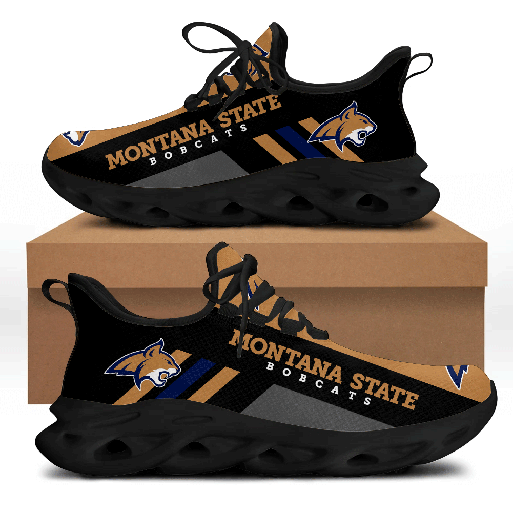 Montana State Bobcats Running Shoes - Famjoys Montana State Bobcats Running Shoes - Famjoys