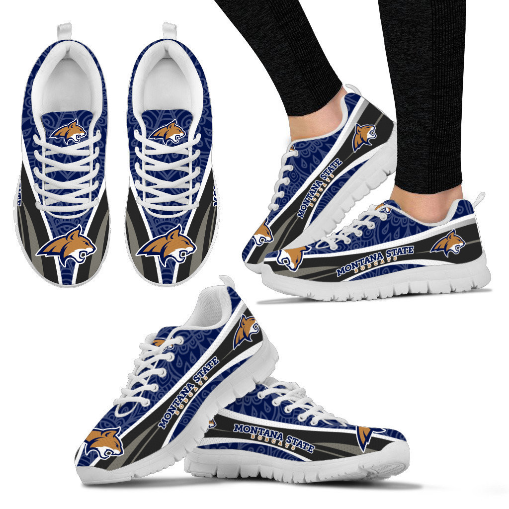 Montana State Bobcats Sneaker - Famjoys Montana State Bobcats Sneaker - Famjoys