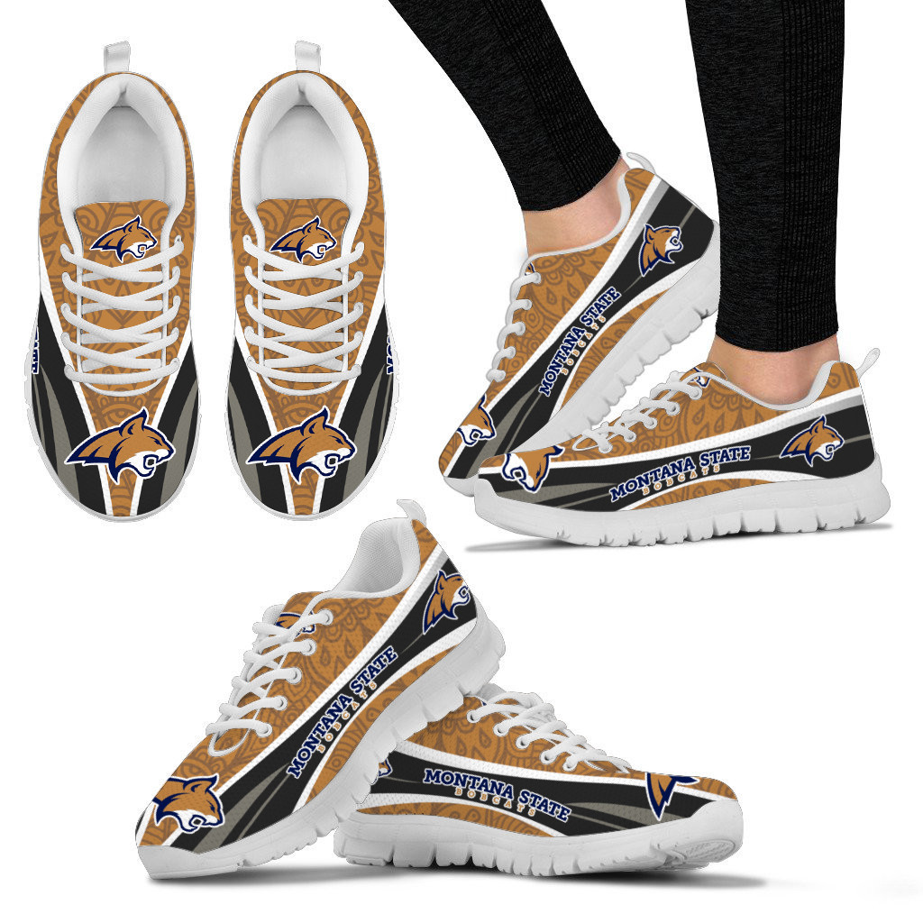 Montana State Bobcats Sneaker - Famjoys Montana State Bobcats Sneaker - Famjoys