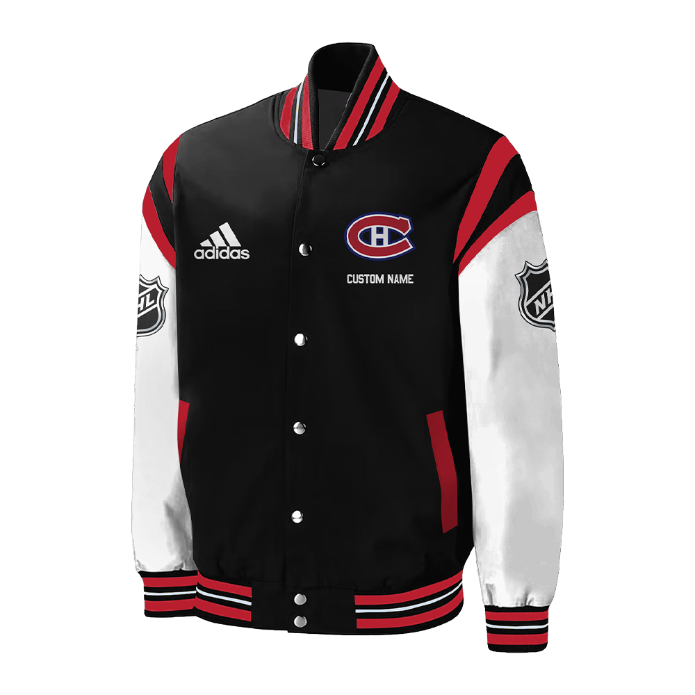 Montreal Canadiens Baseball Jacket - Famjoys Montreal Canadiens Baseball Jacket - Famjoys