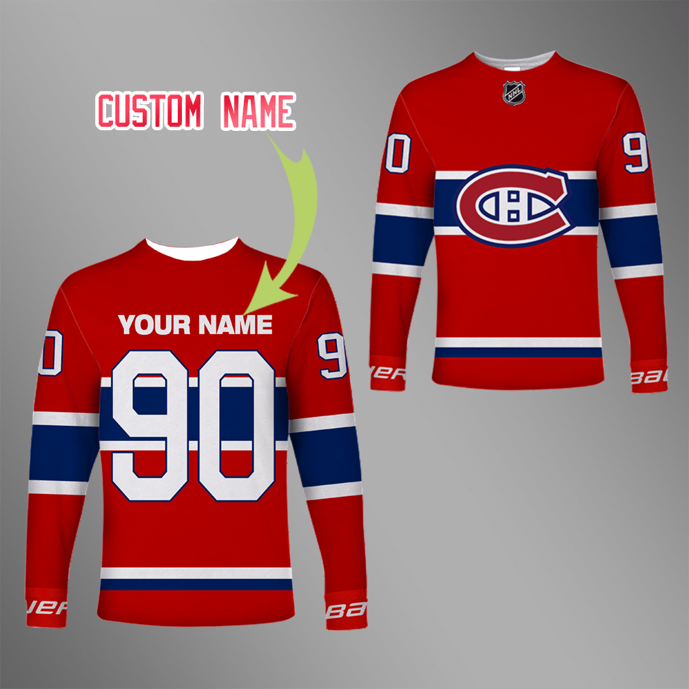 Montreal Canadiens Custom Hoodies - Famjoys Montreal Canadiens Custom Hoodies - Famjoys