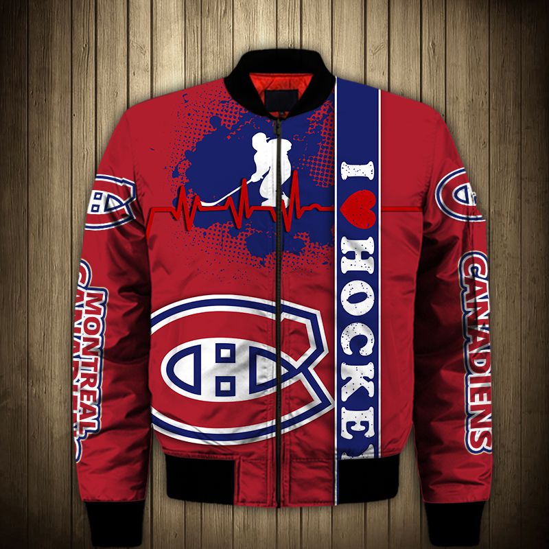 Montreal Canadiens Jacket 3D - Famjoys Montreal Canadiens Jacket 3D - Famjoys