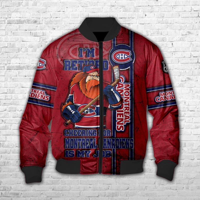 Montreal Canadiens Jackets I'm Retired - Famjoys Montreal Canadiens Jackets I'm Retired - Famjoys