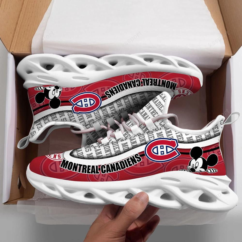 Montreal Canadiens Max Soul Clunky Sneakers - Famjoys Montreal Canadiens Max Soul Clunky Sneakers - Famjoys