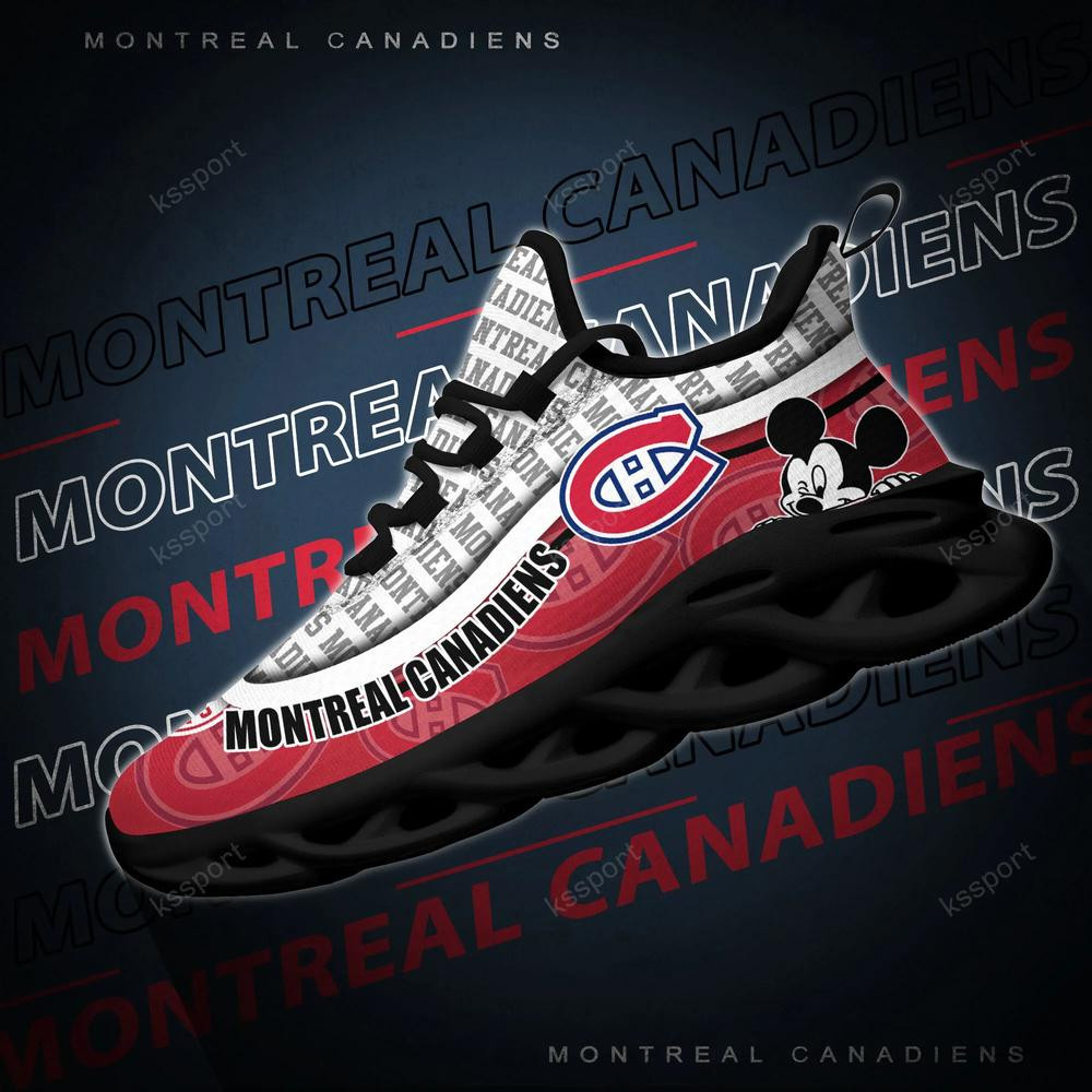Montreal Canadiens Max Soul Clunky Sneakers - Famjoys Montreal Canadiens Max Soul Clunky Sneakers - Famjoys