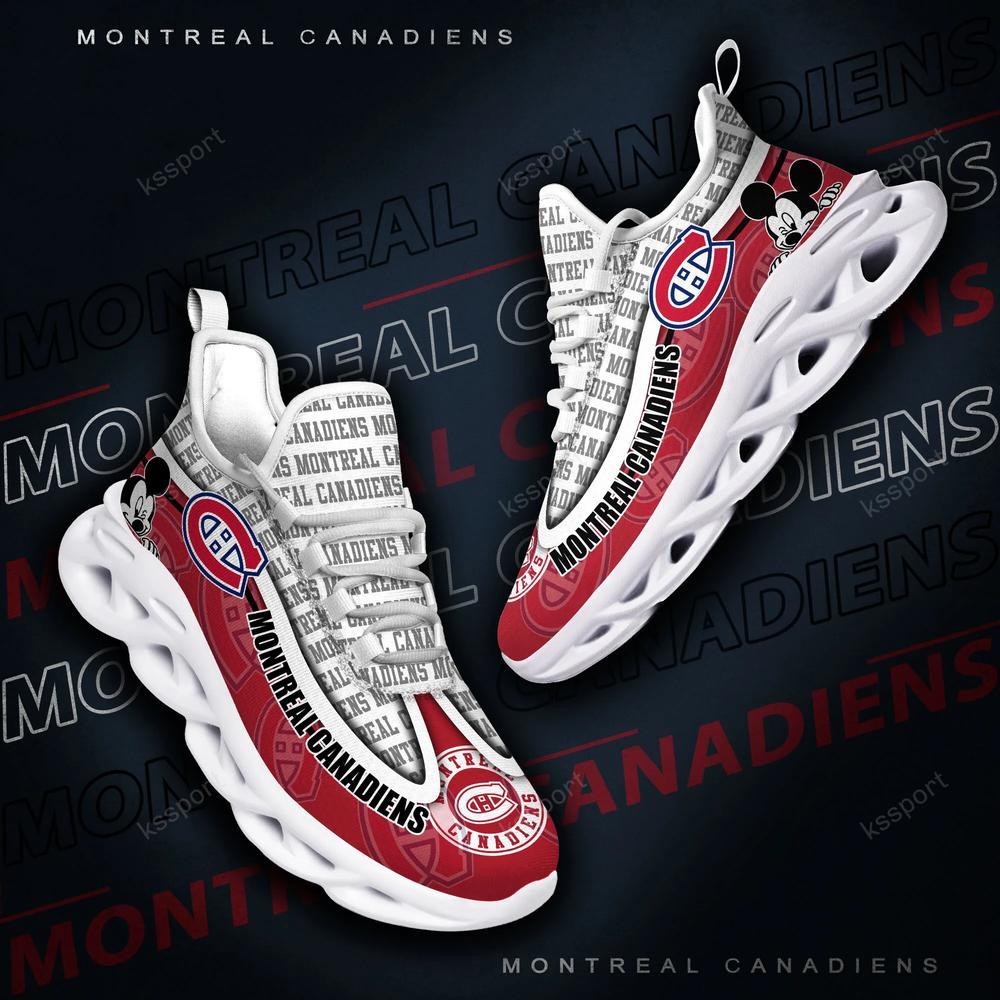 Montreal Canadiens Max Soul Clunky Sneakers - Famjoys Montreal Canadiens Max Soul Clunky Sneakers - Famjoys