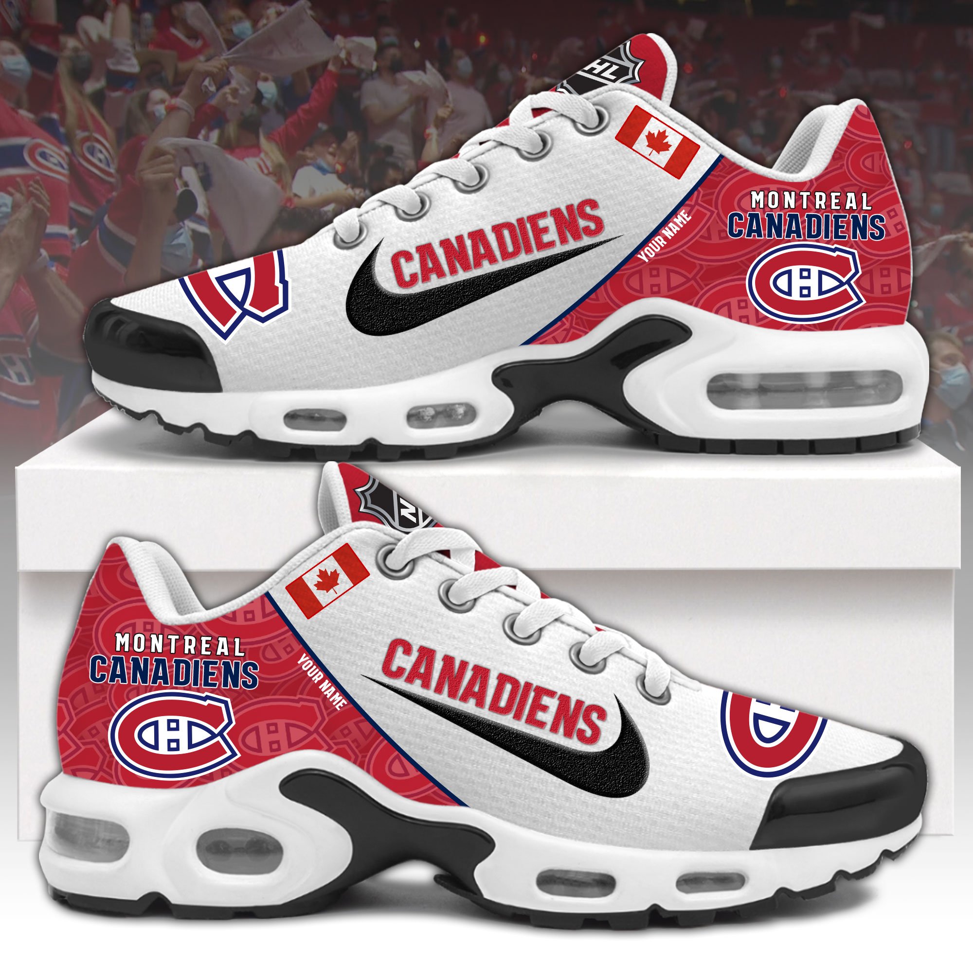 Montreal Canadiens NHL Shoes Limited - Famjoys Montreal Canadiens NHL Shoes Limited - Famjoys