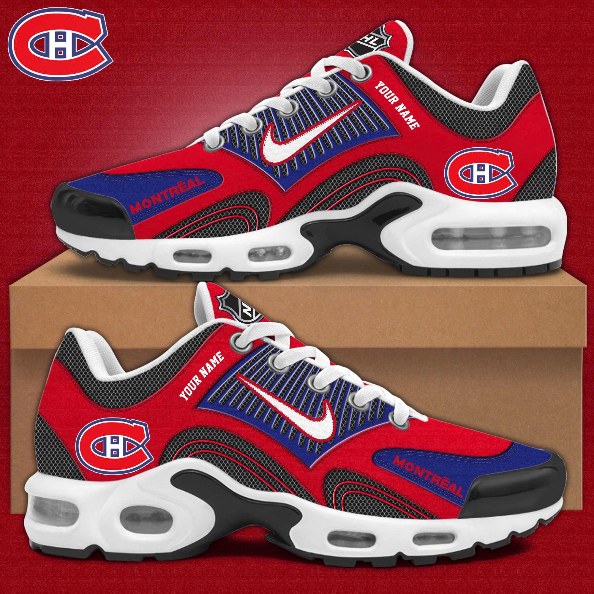 Montreal Canadiens Shoes s - Famjoys Montreal Canadiens Shoes s - Famjoys