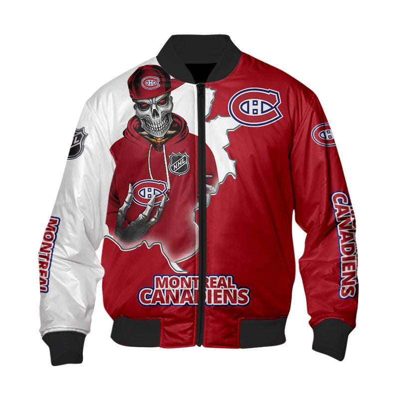 Montreal Canadiens Varsity Jacketkull - Famjoys Montreal Canadiens Varsity Jacketkull - Famjoys