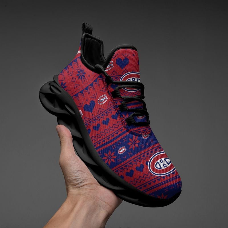 Montreal Canadiens X-max Patterns Max Soul Shoes NEW055265 - Famjoys Montreal Canadiens X-max Patterns Max Soul Shoes NEW055265 - Famjoys