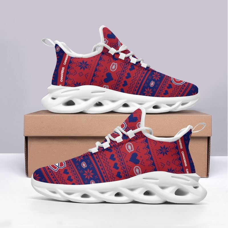 Montreal Canadiens X-max Patterns Max Soul Shoes NEW055265 - Famjoys Montreal Canadiens X-max Patterns Max Soul Shoes NEW055265 - Famjoys