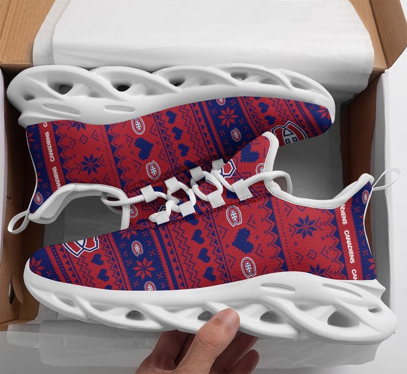 Montreal Canadiens X-max Patterns Max Soul Shoes NEW055265 - Famjoys Montreal Canadiens X-max Patterns Max Soul Shoes NEW055265 - Famjoys