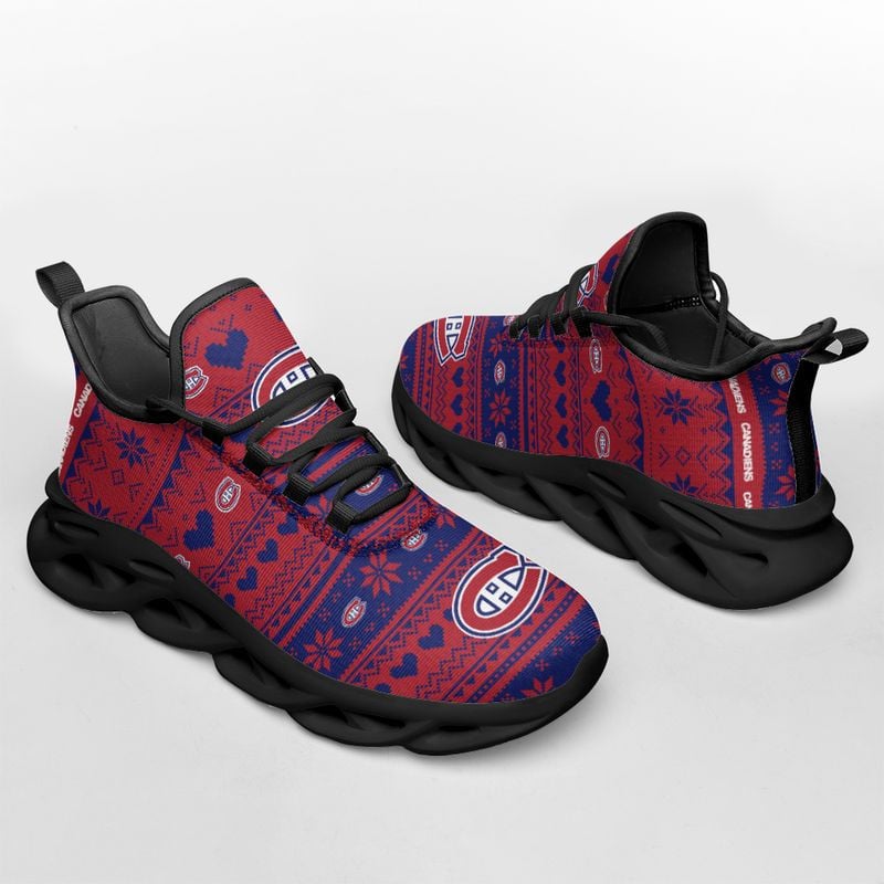 Montreal Canadiens X-max Patterns Max Soul Shoes NEW055265 - Famjoys Montreal Canadiens X-max Patterns Max Soul Shoes NEW055265 - Famjoys