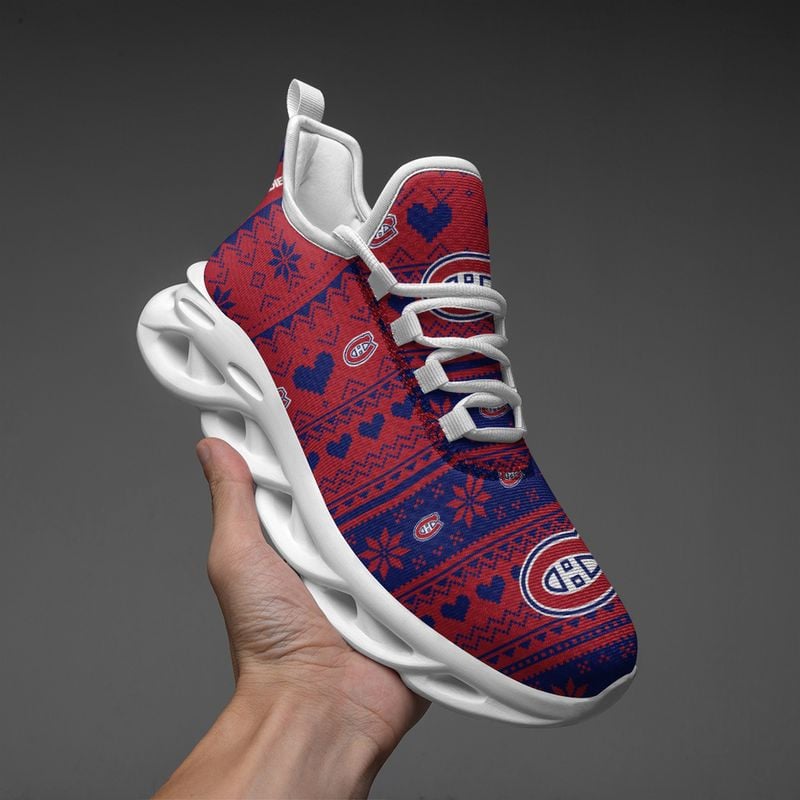 Montreal Canadiens X-max Patterns Max Soul Shoes NEW055265 - Famjoys Montreal Canadiens X-max Patterns Max Soul Shoes NEW055265 - Famjoys