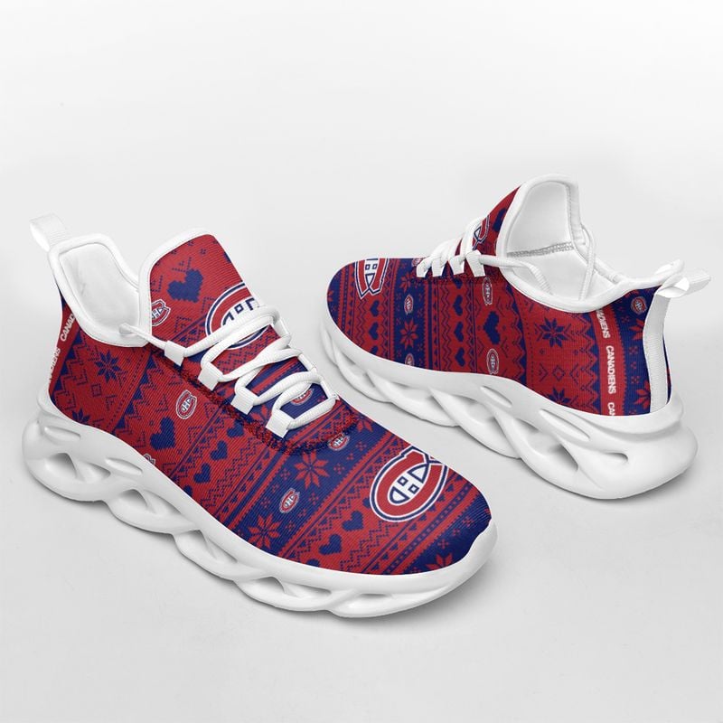 Montreal Canadiens X-max Patterns Max Soul Shoes NEW055265 - Famjoys Montreal Canadiens X-max Patterns Max Soul Shoes NEW055265 - Famjoys