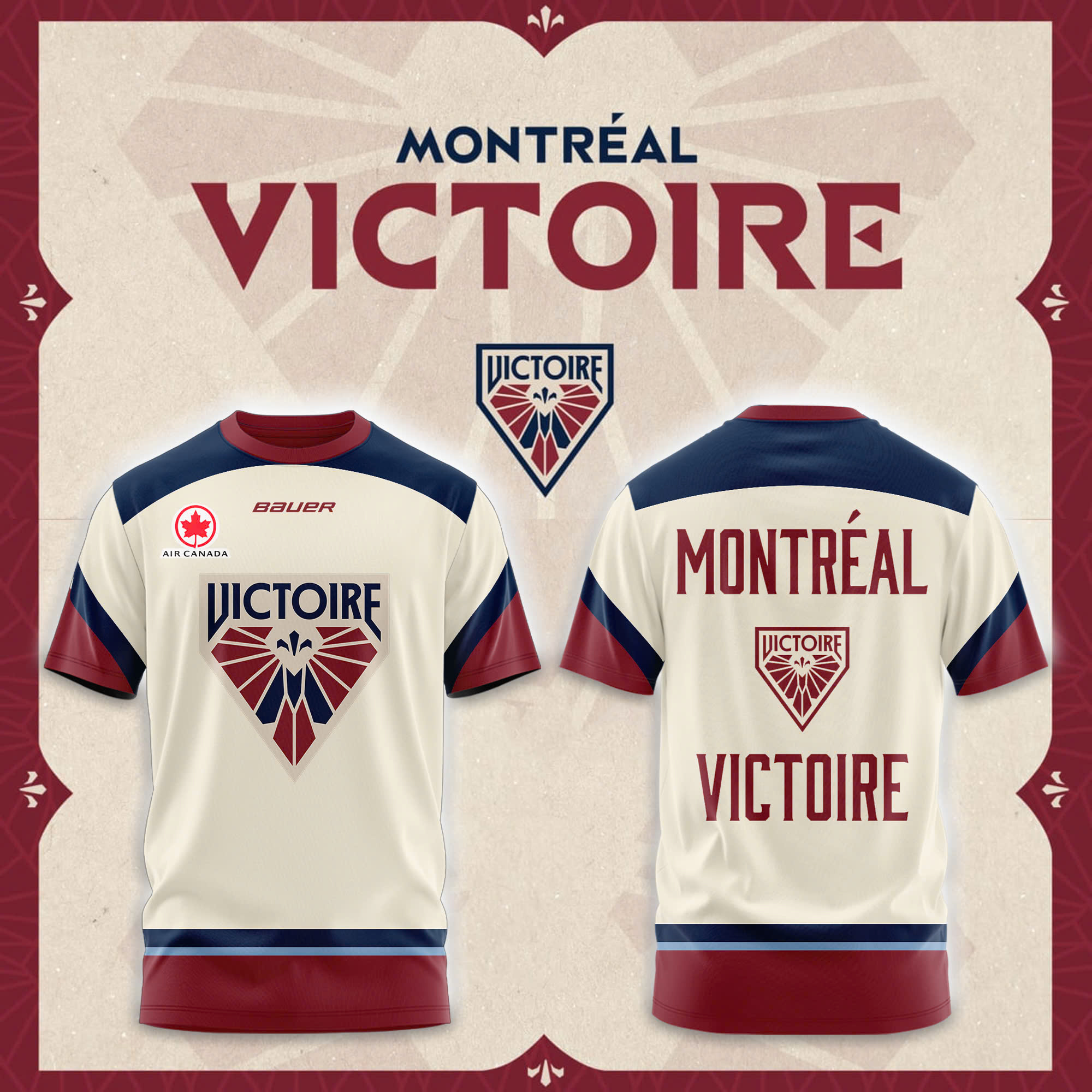Montreal Victoire Combo Tshirt | Cap | Jogger - Famjoys Montreal Victoire Combo Tshirt | Cap | Jogger - Famjoys
