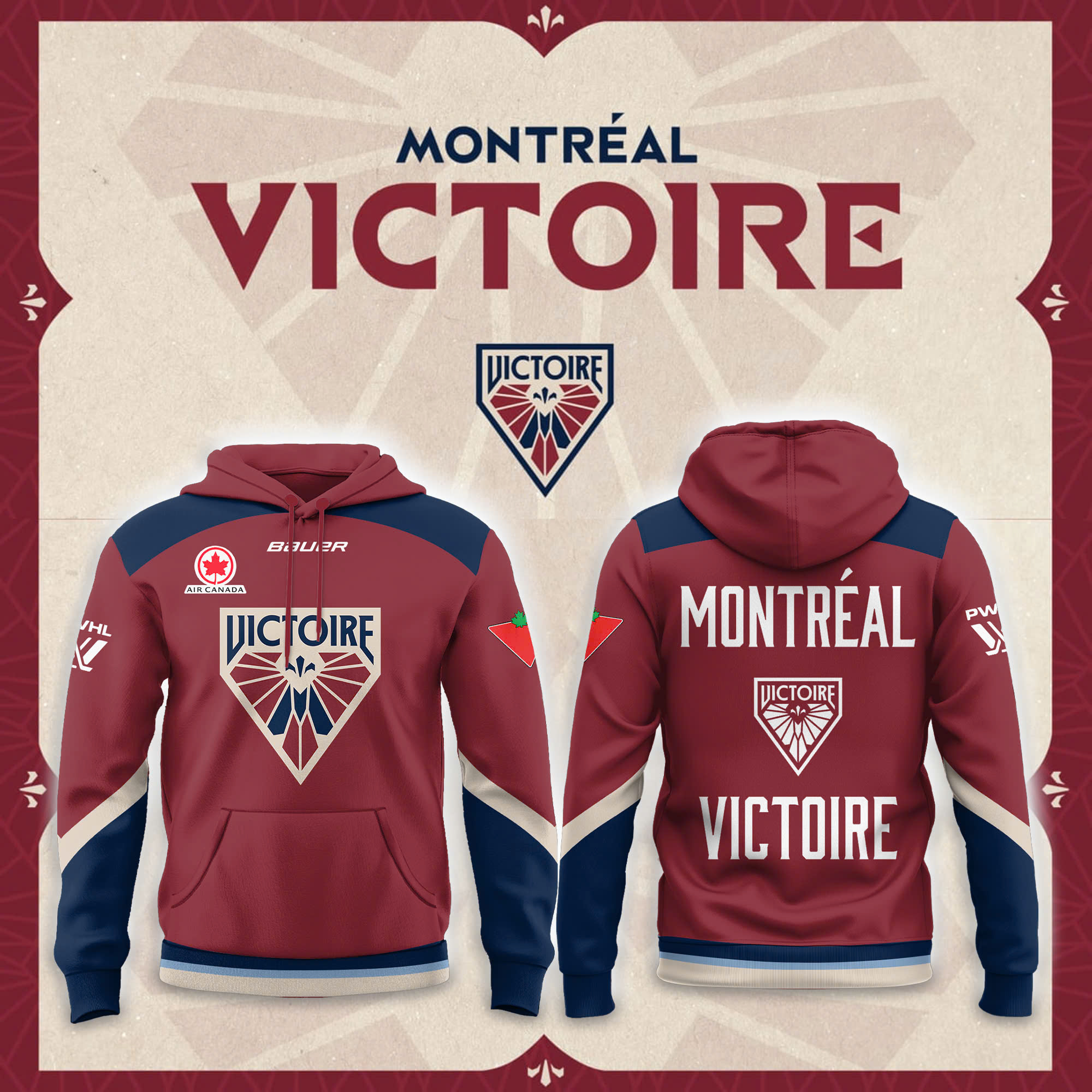 Montreal Victoire Combo Tshirt | Cap | Jogger - Famjoys Montreal Victoire Combo Tshirt | Cap | Jogger - Famjoys