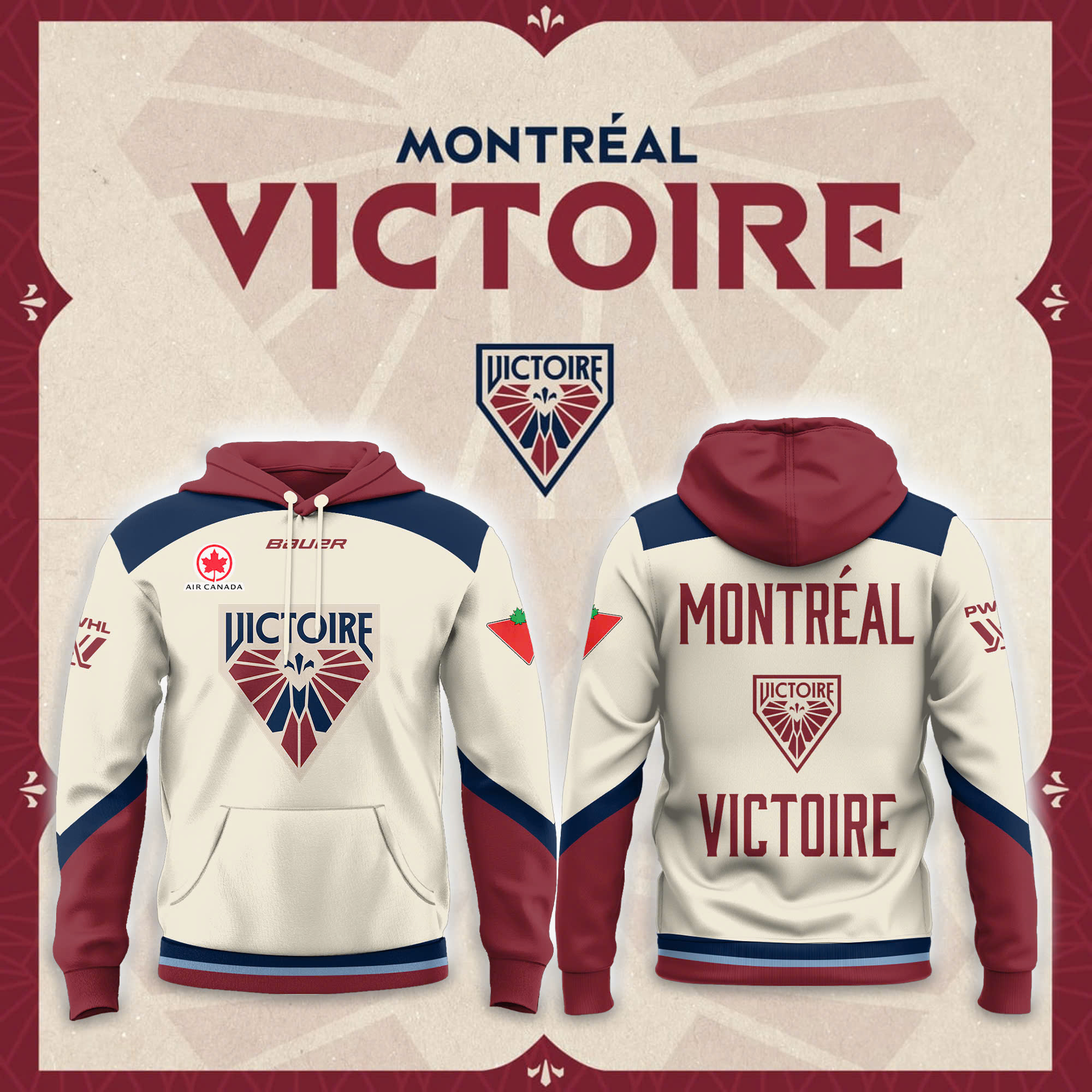 Montreal Victoire Combo Tshirt | Cap | Jogger - Famjoys Montreal Victoire Combo Tshirt | Cap | Jogger - Famjoys