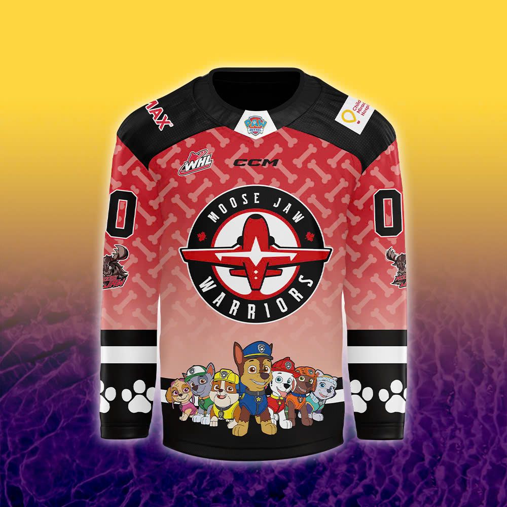Moose Jaw Warriors x 2025 Nickelodeon Nights for Children's Miracle Network Premium Personalized Jersey - Famjoys Moose Jaw Warriors x 2025 Nickelodeon Nights for Children's Miracle Network Premium Personalized Jersey - Famjoys