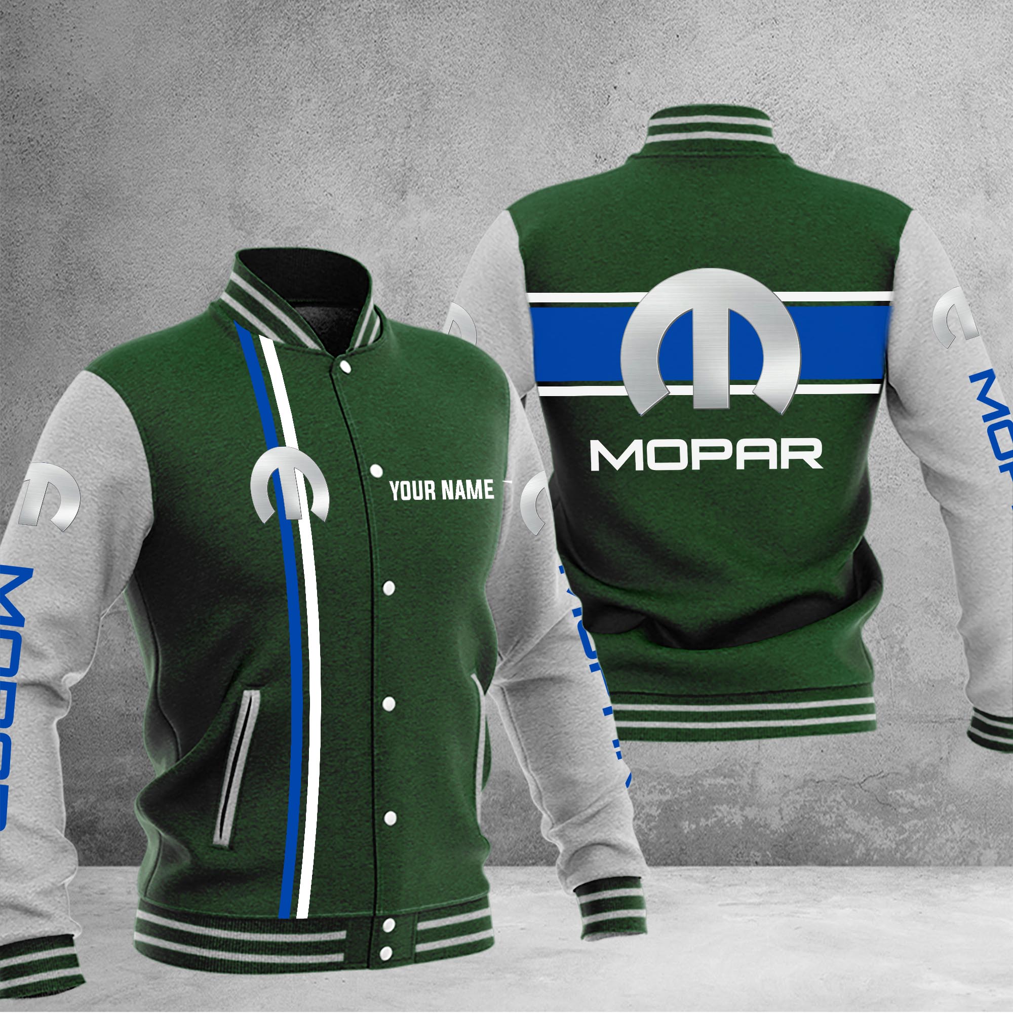 Mopar Baseball Jacket - Famjoys Mopar Baseball Jacket - Famjoys
