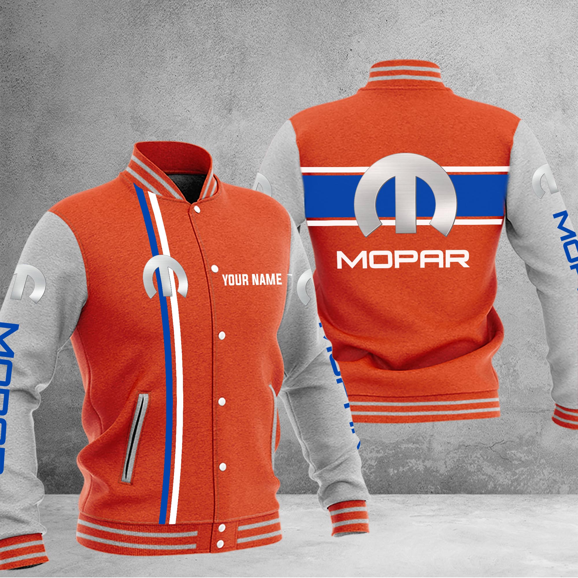 Mopar Baseball Jacket - Famjoys Mopar Baseball Jacket - Famjoys