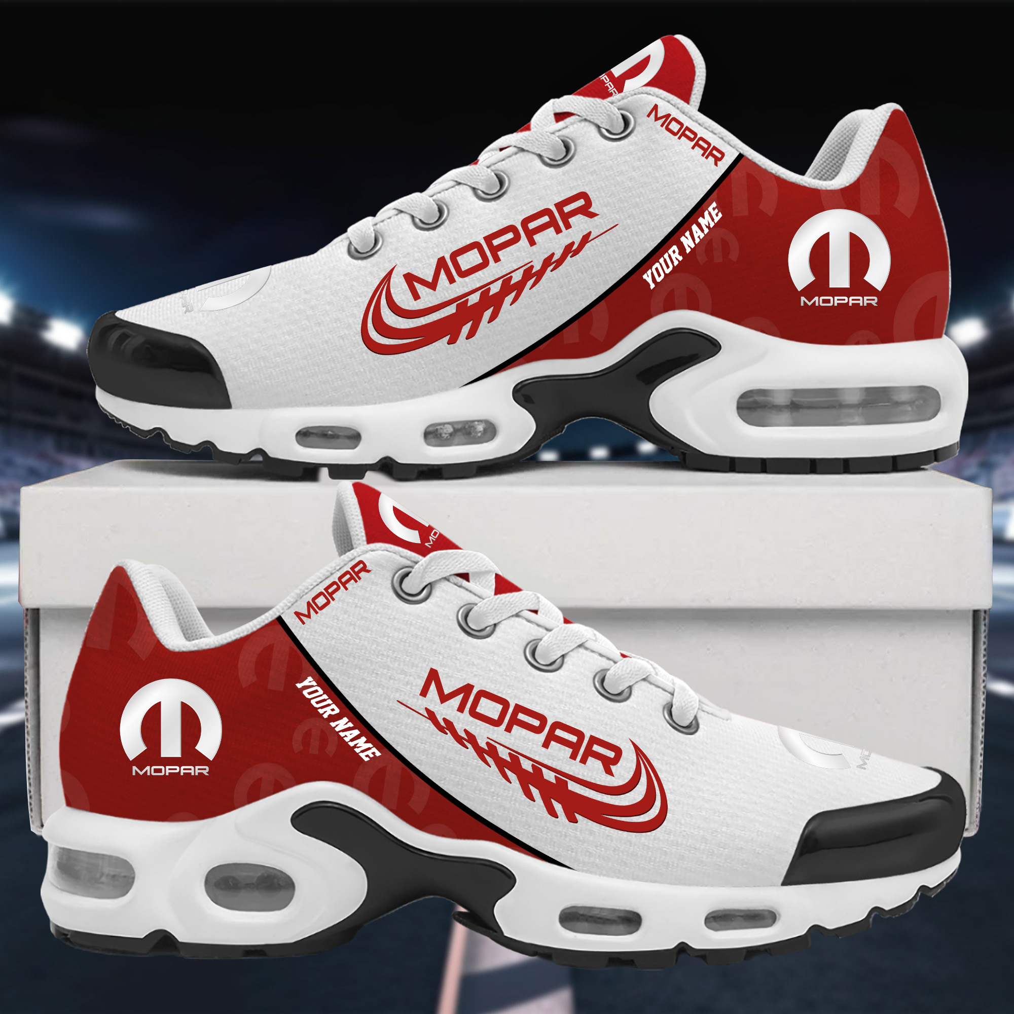 Mopar Custom Name Sport Shoes VS4 - Famjoys Mopar Custom Name Sport Shoes VS4 - Famjoys