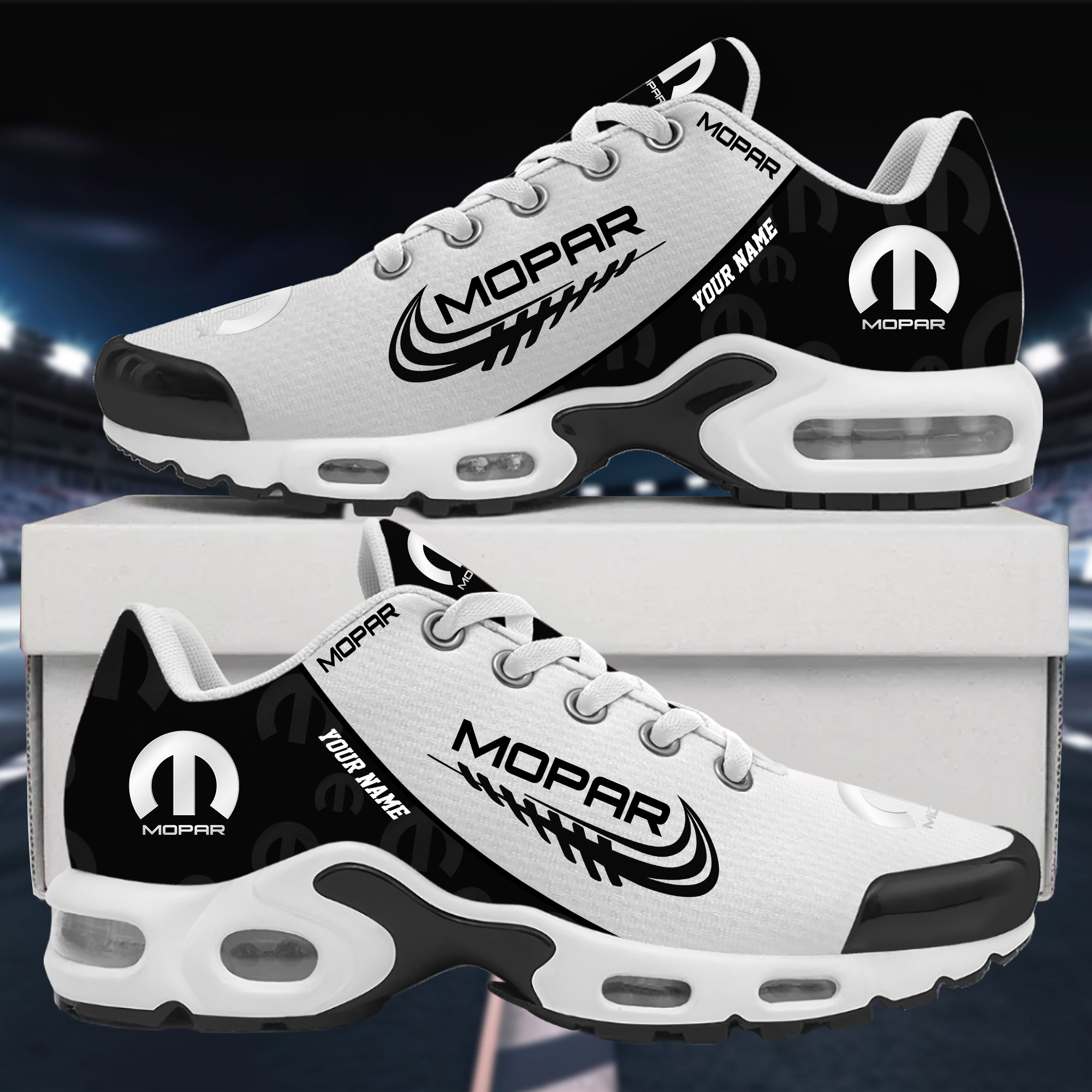 Mopar Custom Name Sport Shoes VS4 - Famjoys Mopar Custom Name Sport Shoes VS4 - Famjoys