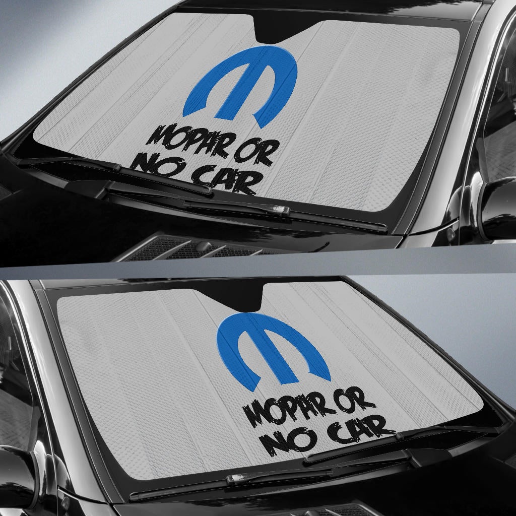 Mopar Or No Car Windshield Sun Shade - Famjoys Mopar Or No Car Windshield Sun Shade - Famjoys