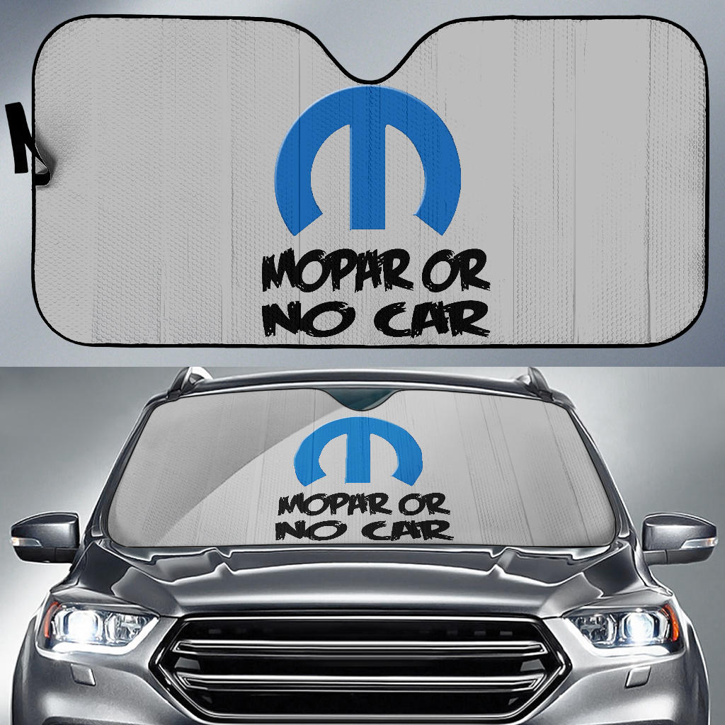Mopar Or No Car Windshield Sun Shade - Famjoys Mopar Or No Car Windshield Sun Shade - Famjoys