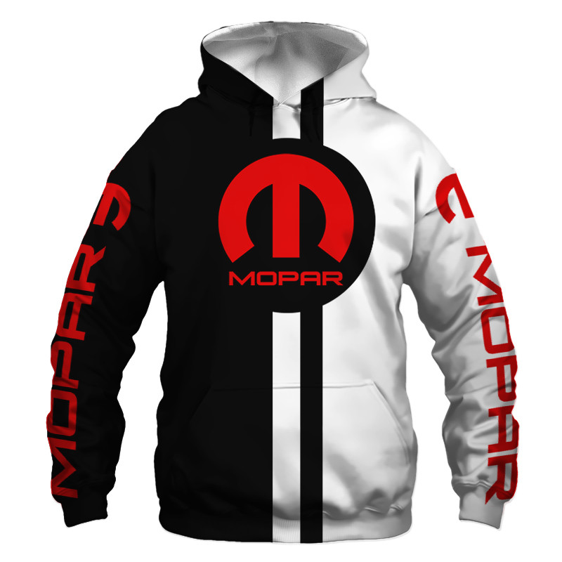 Mopar t-shirt hoodie apparel 3D full printing
