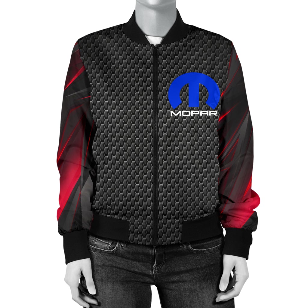 Mopar Women's Bomber Jacket RA - Famjoys Mopar Women's Bomber Jacket RA - Famjoys