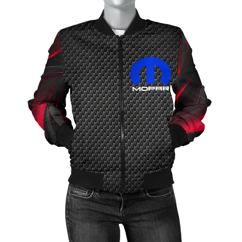 Mopar Women's Bomber Jacket RA - Famjoys Mopar Women's Bomber Jacket RA - Famjoys