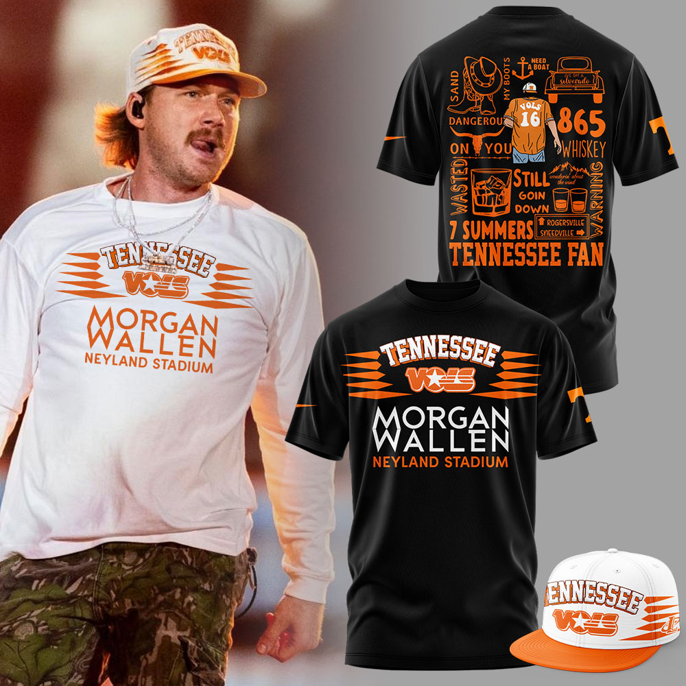 Morgan Wallen Live Knoxville Tennessee Sept 20 & 22 Black Tshirt+Pants+Snapback Cap Set+NT23092416ID10DS10 - Famjoys Morgan Wallen Live Knoxville Tennessee Sept 20 & 22 Black Tshirt+Pants+Snapback Cap Set+NT23092416ID10DS10 - Famjoys