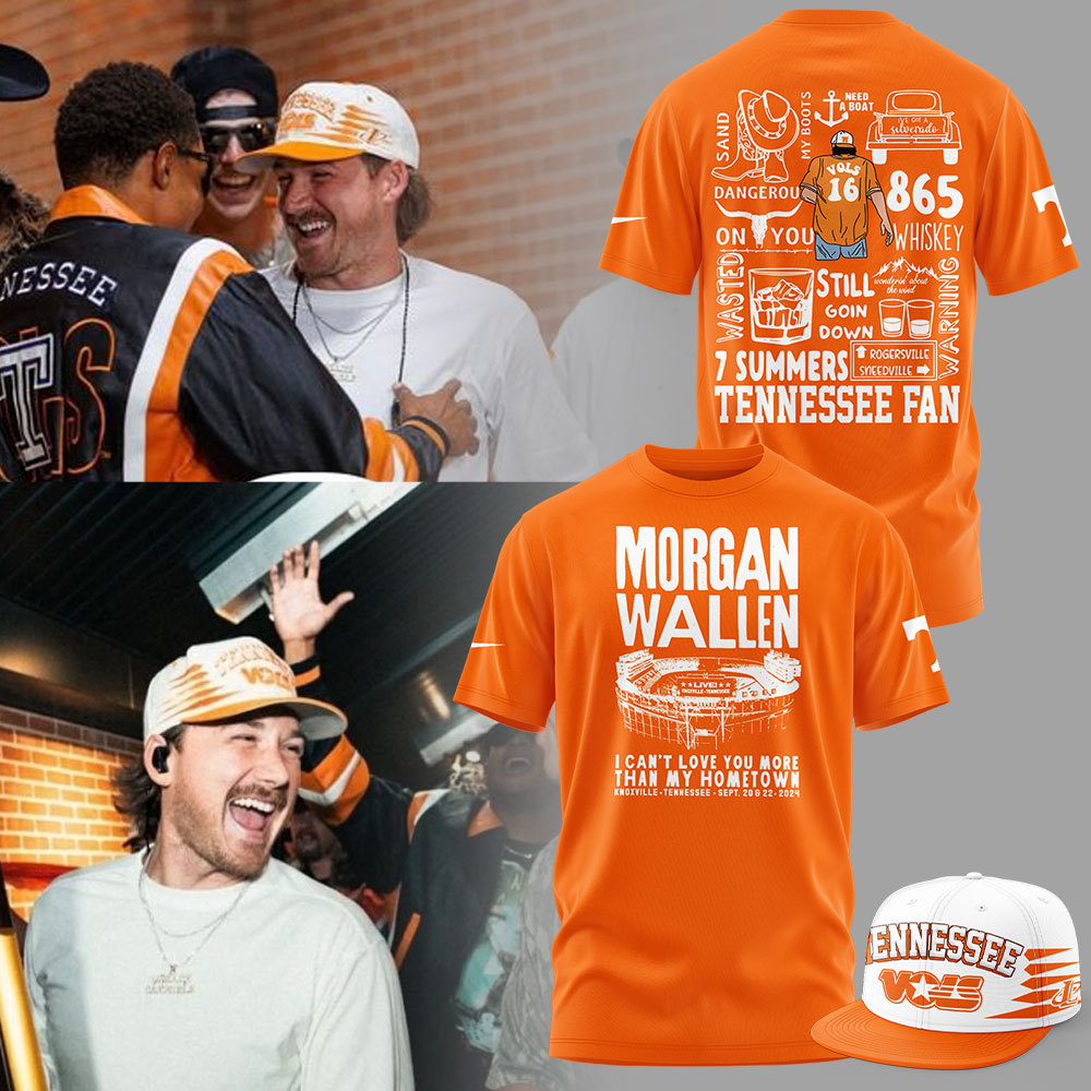 Morgan Wallen Live Knoxville Tennessee Sept 20 & 22 Orange Tshirt NT23092410ID10DS10 - Famjoys Morgan Wallen Live Knoxville Tennessee Sept 20 & 22 Orange Tshirt NT23092410ID10DS10 - Famjoys