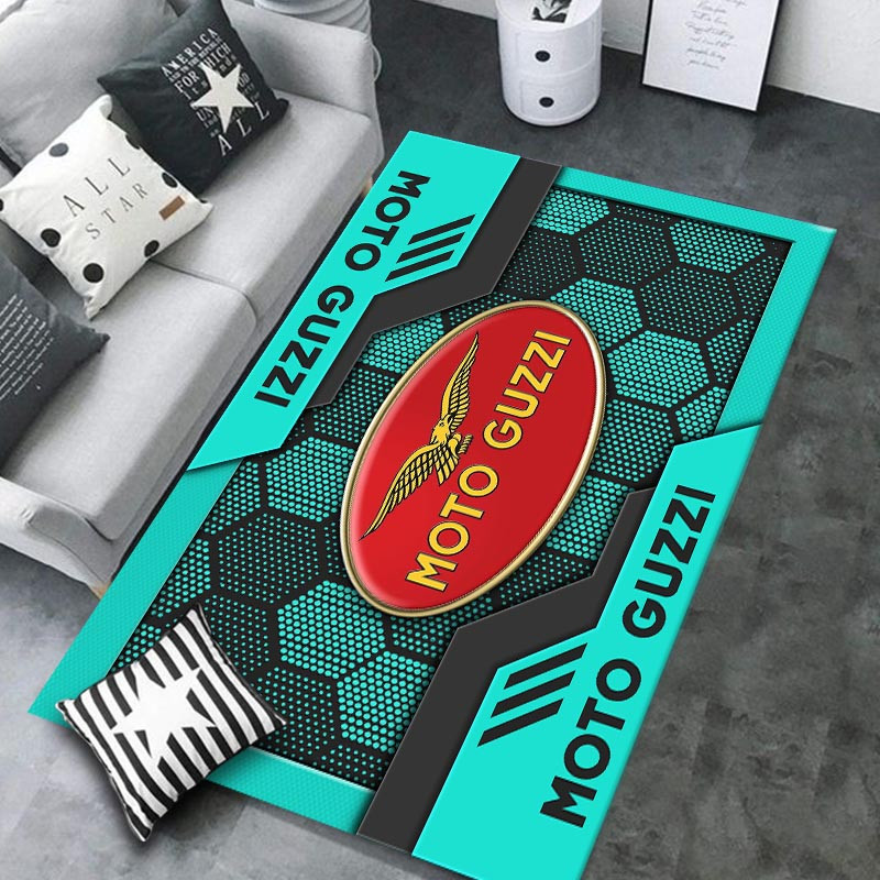 Moto-Guzzi Area Rugs 3477 Multicolor