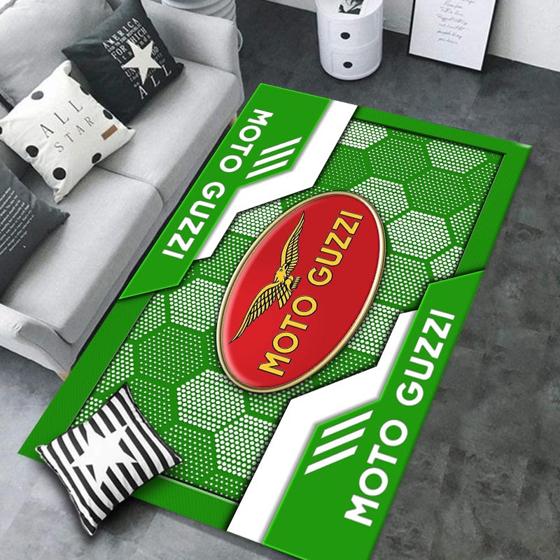 Moto-Guzzi Area Rugs 3477 Multicolor