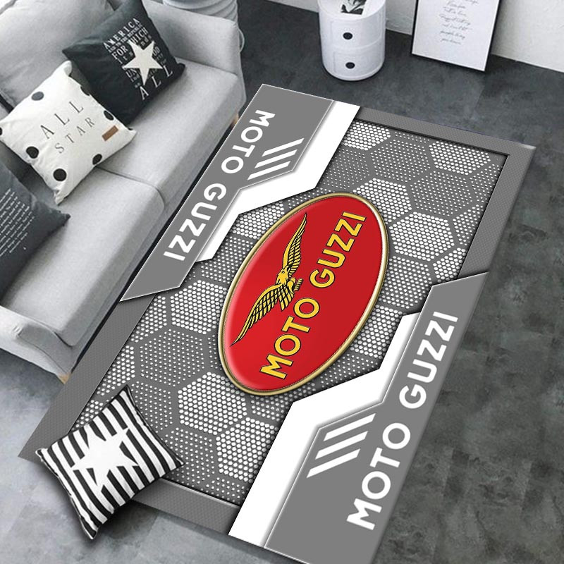 Moto-Guzzi Area Rugs 3477 Multicolor