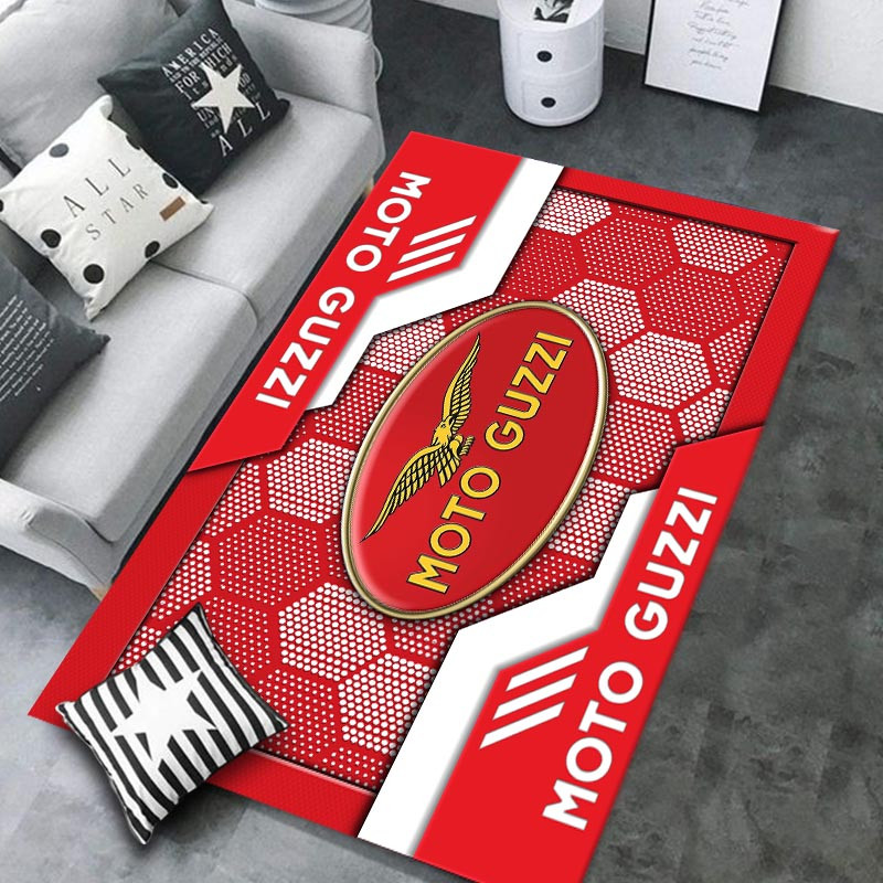 Moto-Guzzi Area Rugs 3477 Multicolor