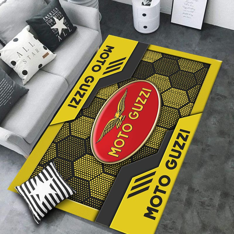 Moto-Guzzi Area Rugs 3477 Multicolor