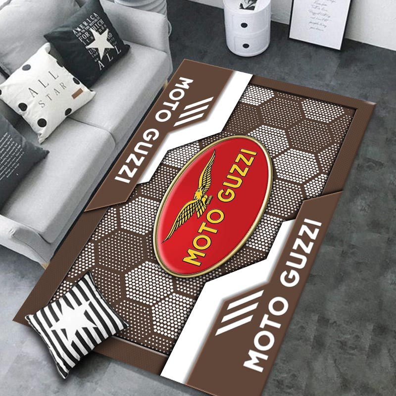 Moto-Guzzi Area Rugs 3477 Multicolor