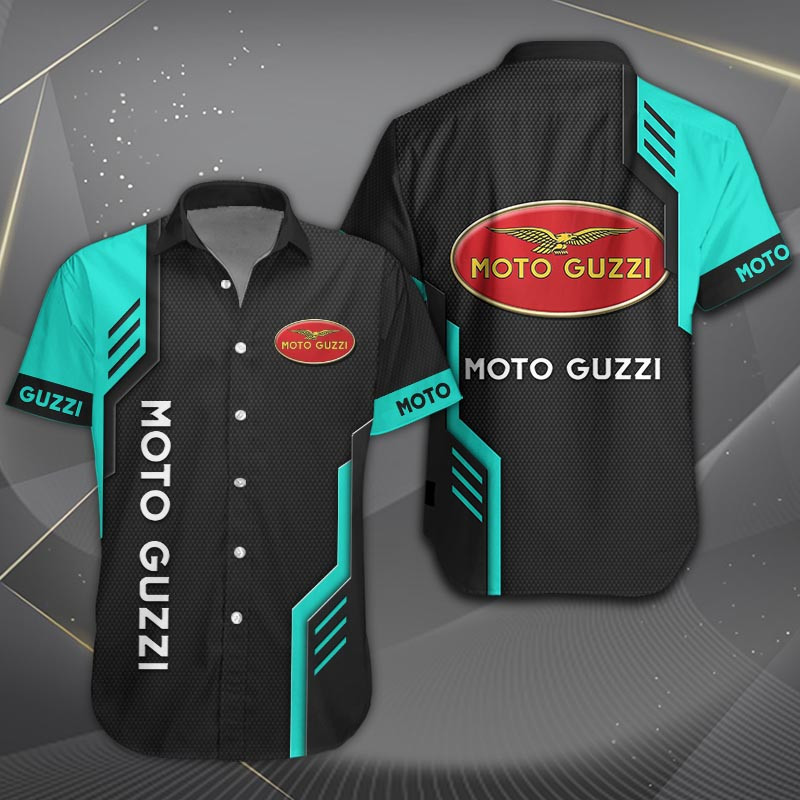 Moto-Guzzi Hawaiian Shirt 0791 Multicolor - Famjoys Moto-Guzzi Hawaiian Shirt 0791 Multicolor - Famjoys