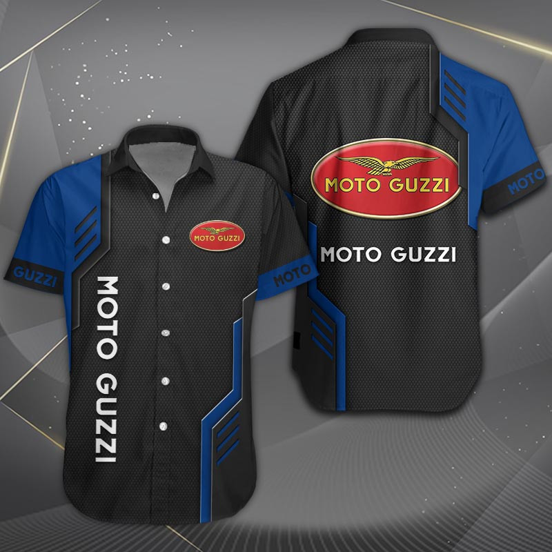 Moto-Guzzi Hawaiian Shirt 0791 Multicolor - Famjoys Moto-Guzzi Hawaiian Shirt 0791 Multicolor - Famjoys