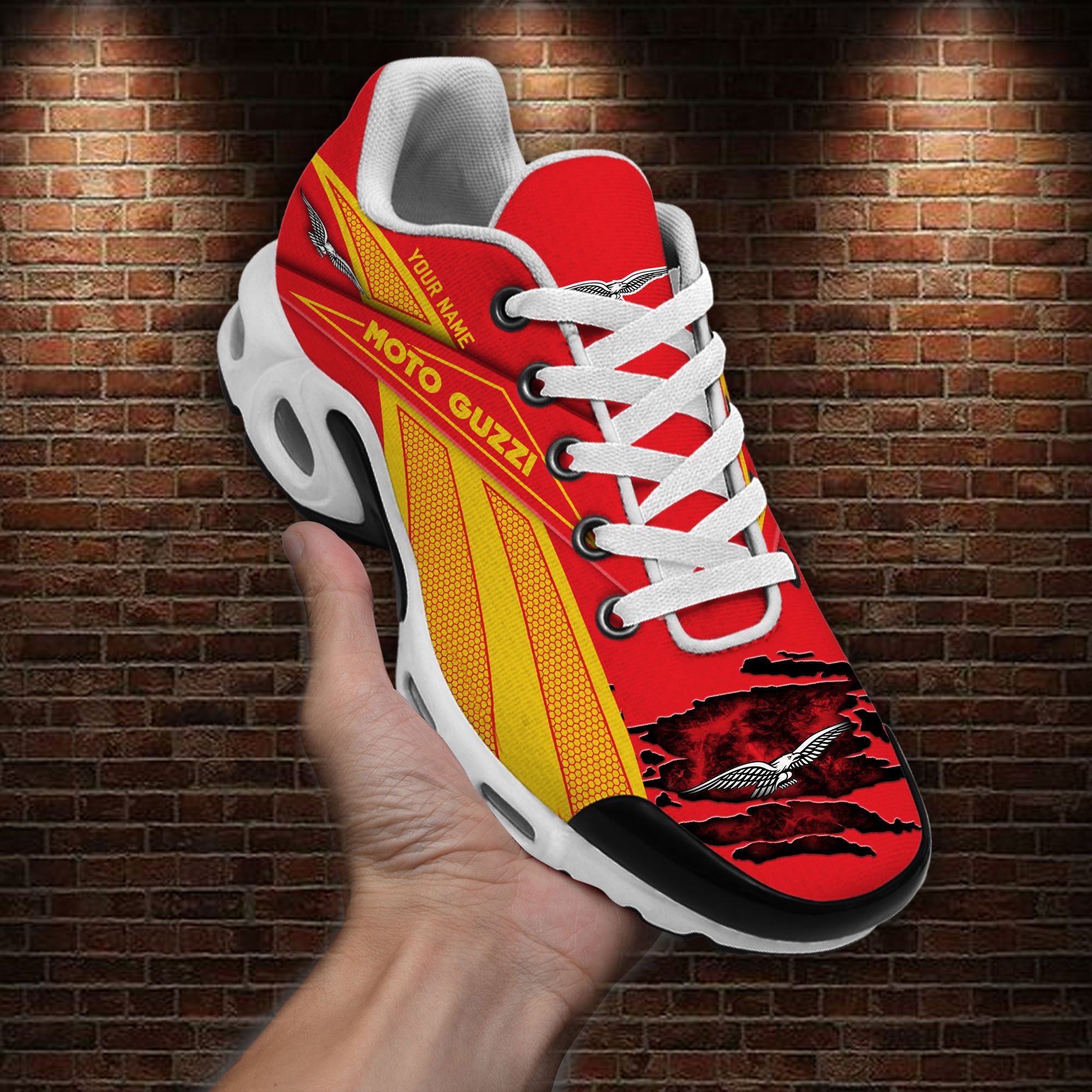 Moto Guzzi TN Shoes Sneakers For Men And Women - Famjoys Moto Guzzi TN Shoes Sneakers For Men And Women - Famjoys