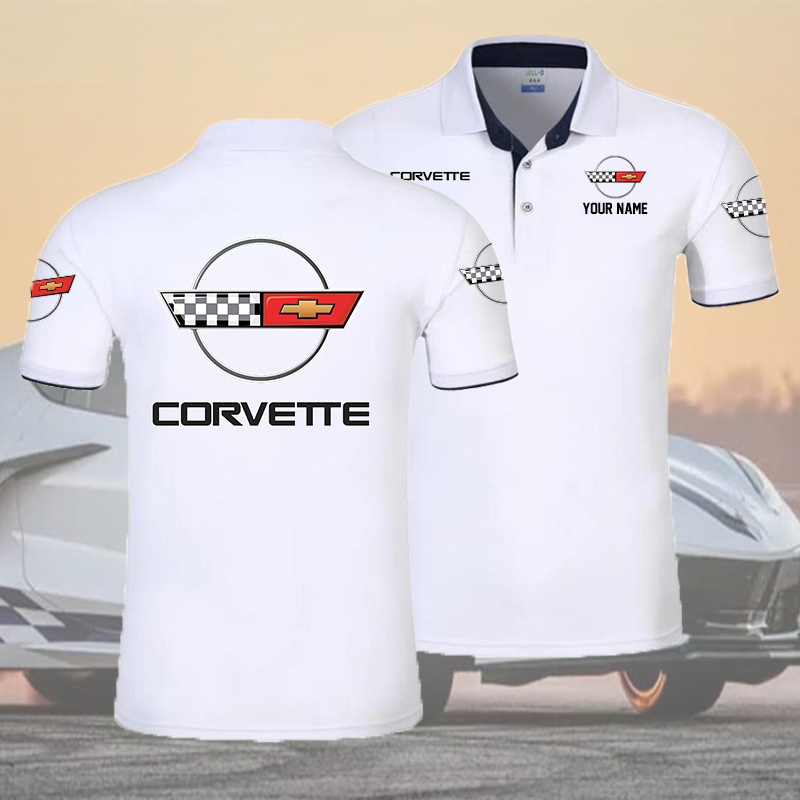 MQXLPC1418 Chevrolet Corvette C4 Polo Shirt - Famjoys MQXLPC1418 Chevrolet Corvette C4 Polo Shirt - Famjoys